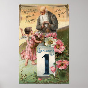 Engel und Vater-Zeit # 2 Poster