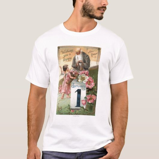 Engel und Vater-Zeit # 2 T-Shirt (Vorderseite)