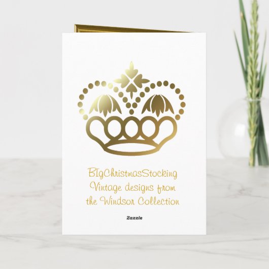 Engel und Weihnachtsbaum Feiertagskarte (Rückseite)