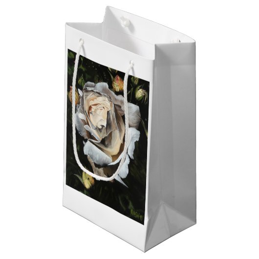 Engel unter uns kleine geschenktüte (Vorderseite Schrägansicht)