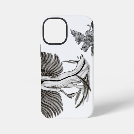 Engel Uriel iPhone Hülle (Rückseite)