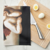 Engel-Version 2 RAPHAEL Sistine Madonnas Handtuch (Viertel Falte)