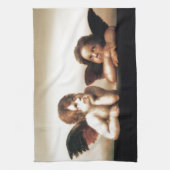 Engel-Version 2 RAPHAEL Sistine Madonnas Handtuch (Vertikal)