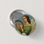 Engel Vintage Knopf Button (Vorne & Hinten)