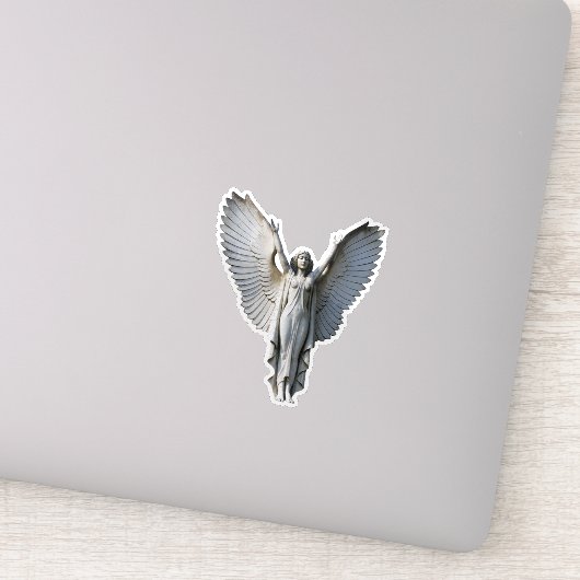 Engel-Vinyl-Aufkleber im Zuschnitt Aufkleber (Detail)