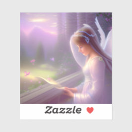 Engel - Vinyl herausnehmbar - Aufkleber