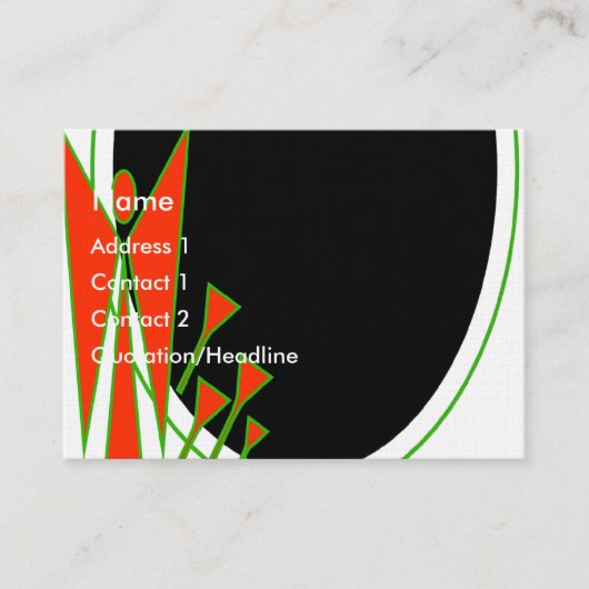 Engel Visitenkarte (Vorderseite)