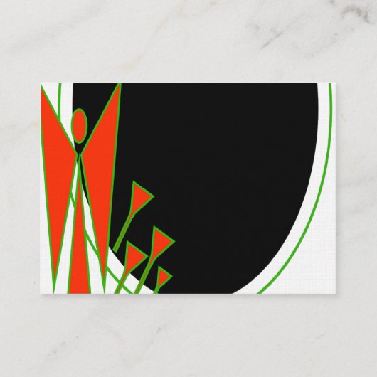 Engel Visitenkarte (Rückseite)