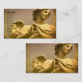 Engel Visitenkarte (Vorne/Hinten)