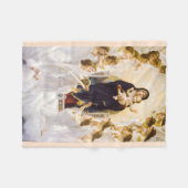 Engel vom Reich des Ruhmes Fleecedecke (Vorderseite (Horizontal))