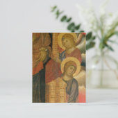 Engel vom Sankt Trinita Altarpiece Feiertagspostkarte (Stehend Vorderseite)