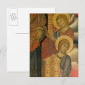 Engel vom Sankt Trinita Altarpiece Feiertagspostkarte (Vorne/Hinten)