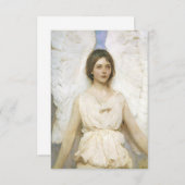 Engel von Abbott Thayer, Vintage Viktorianische Ku (Vorne/Hinten)