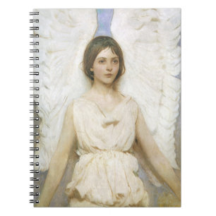 Engel von Abbott Thayer, Vintage Viktorianische Ku Notizblock