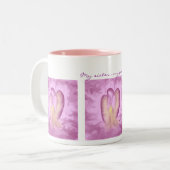 Engel von Anmut Zweifarbige Tasse (Vorderseite Links)