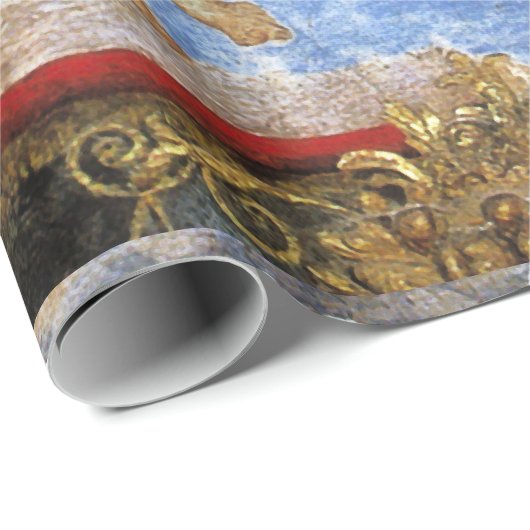 Engel von der Annahme und Ankündigung von Lippi Geschenkpapier (Rolleneckpunkt)