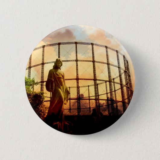 Engel von Kensal Grün Button (Vorderseite)