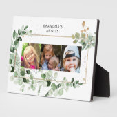 Engel von Oma Eukalyptus Multi-Foto White Fotoplatte (Seite)
