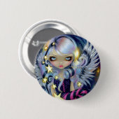"Engel von Starlight" Knopf Button (Vorne & Hinten)