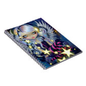 "Engel von Starlight" Notizbuch Notizblock (Rechte Seite)
