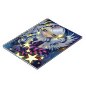 "Engel von Starlight" Notizbuch Notizblock (Linke Seite)