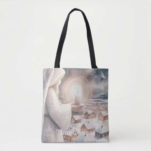 Engel wachen über dich tasche (Vorderseite)