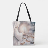 Engel wachen über dich tasche (Rückseite)