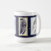 "Engel" Weihnachtskarten-Tasse Kaffeetasse (VorderseiteRechts)