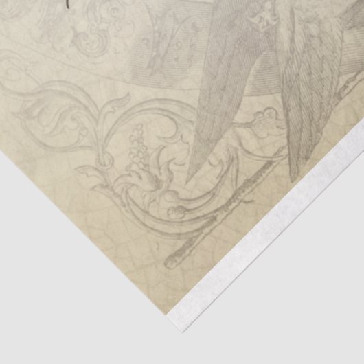 Engel Weihnachtsmöbeldekus Papier (Ausschnitt)