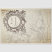 Engel Weihnachtsmöbeldekus Papier (Vorderseite)