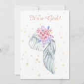 *~* Engel Wing Crystals Federn Einladung zur Dusch (Vorderseite)