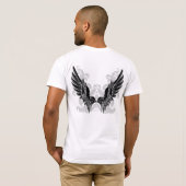Engel Wings #4a T-Shirt (Schwarz voll)