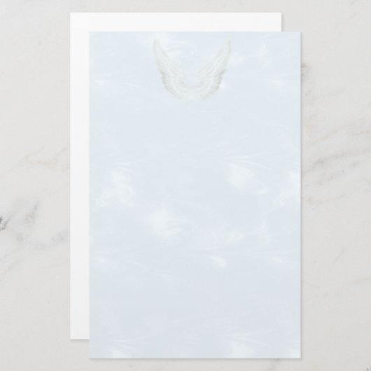 Engel Wings Briefpapier (Vorne/Hinten)