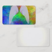 Engel Wings geistige Reiki Yoga-Visitenkarten Visitenkarte (Vorne/Hinten)