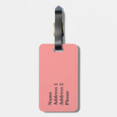 Engel Wings Gepäckanhänger (Rückseite vertikal)