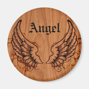 Engel Wings Gewohnheit Magnet