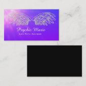 Engel Wings psychisches Medium-Visitenkarten Visitenkarte (Vorne/Hinten)