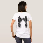 Engel wings T - Shirt (Schwarz voll)