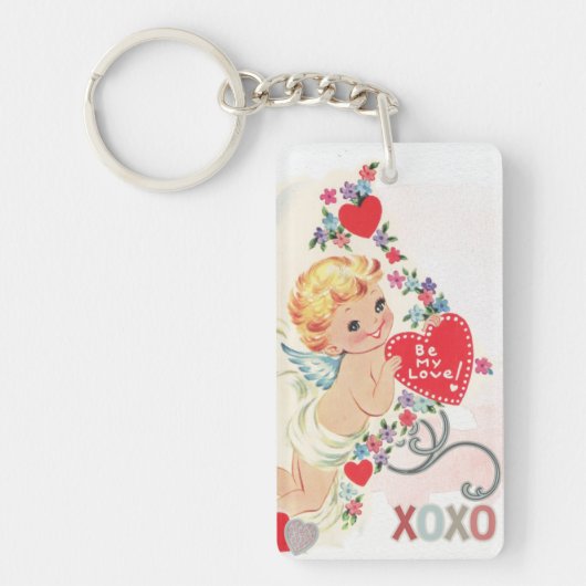 Engel xoxo Rotherz Schlüsselanhänger (Vorderseite)