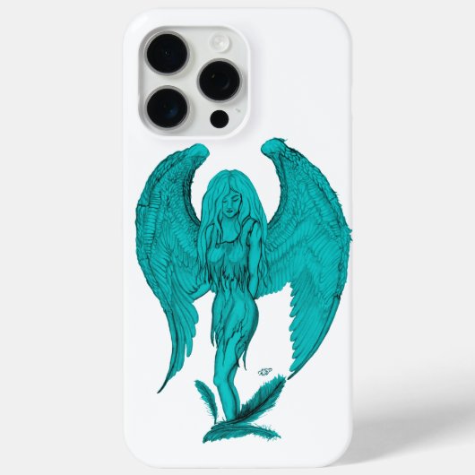 Engel, Zeichnend Stift Case-Mate iPhone Hülle (Rückseite)