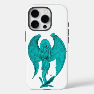 Engel, Zeichnend Stift iPhone 16 Pro Hülle