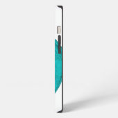Engel, Zeichnend Stift iPhone Hülle (Linke Seite)