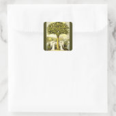 Engel Zeiten Vergangenheit Aufkleber (Tasche)