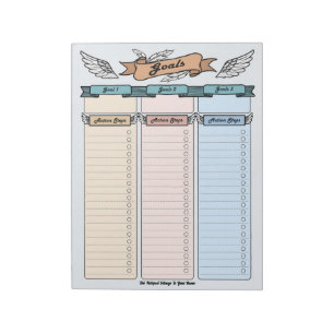 Engel Zielplaner Individuelles Notizbuch Notizblock