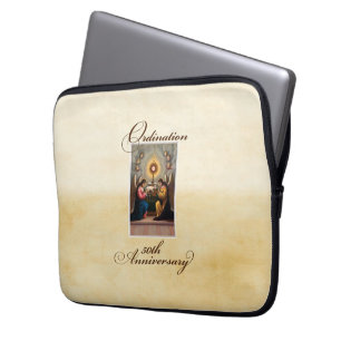 Engel zum 50. Jahrestag der Ordination in Altar Laptopschutzhülle