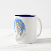 Engel Zweifarbige Tasse (VorderseiteRechts)