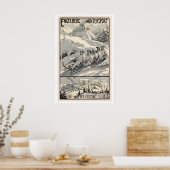 Engelberg Hotels Cattani Winter Sport Switzerland Poster (Küche)