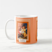Engelchen an der Krippe Kaffeetasse (Links)