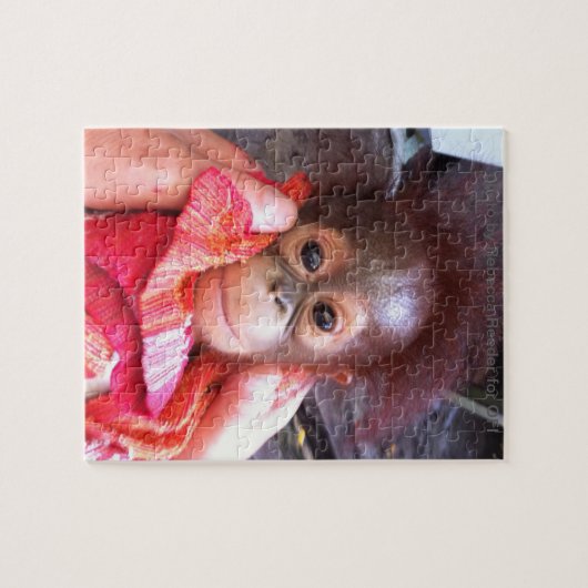 Engelchen-Baby-Orang-Utan Puzzle (Horizontal)