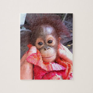 Engelchen-Baby-Orang-Utan Puzzle